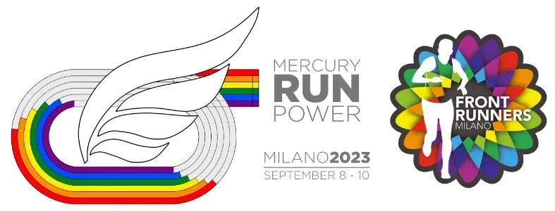 mercury power run 2023 logo front runners Milano